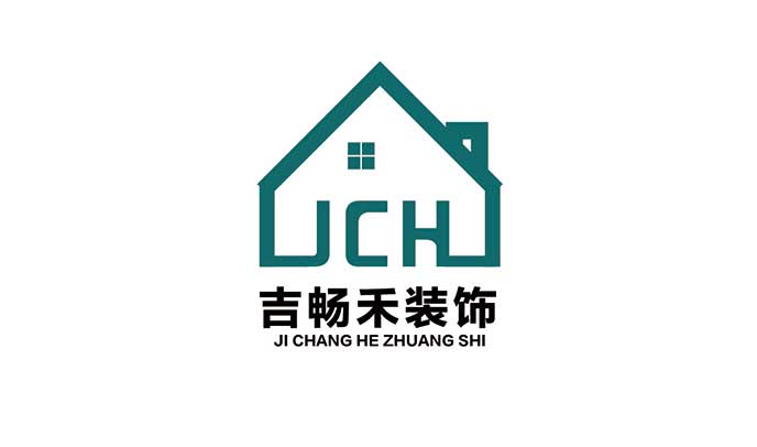 吉暢禾裝飾品牌設計(jì)-裝飾裝修品牌logo升級-家(jiā)裝品牌設計(jì)方案