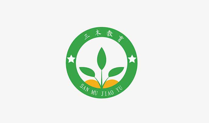 三禾教育品牌标志(zhì)設計(jì)-培訓企業logo策劃-商标形象設計(jì)