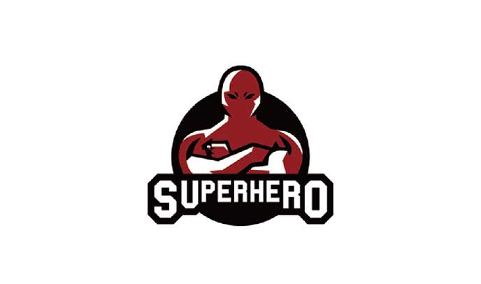 superhero标志(zhì)logo設計(jì)-VIS視(shì)覺形象系統設計(jì)